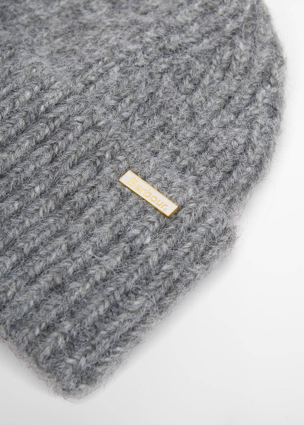 Barbour Meryl Beanie Hat Grey Marl
