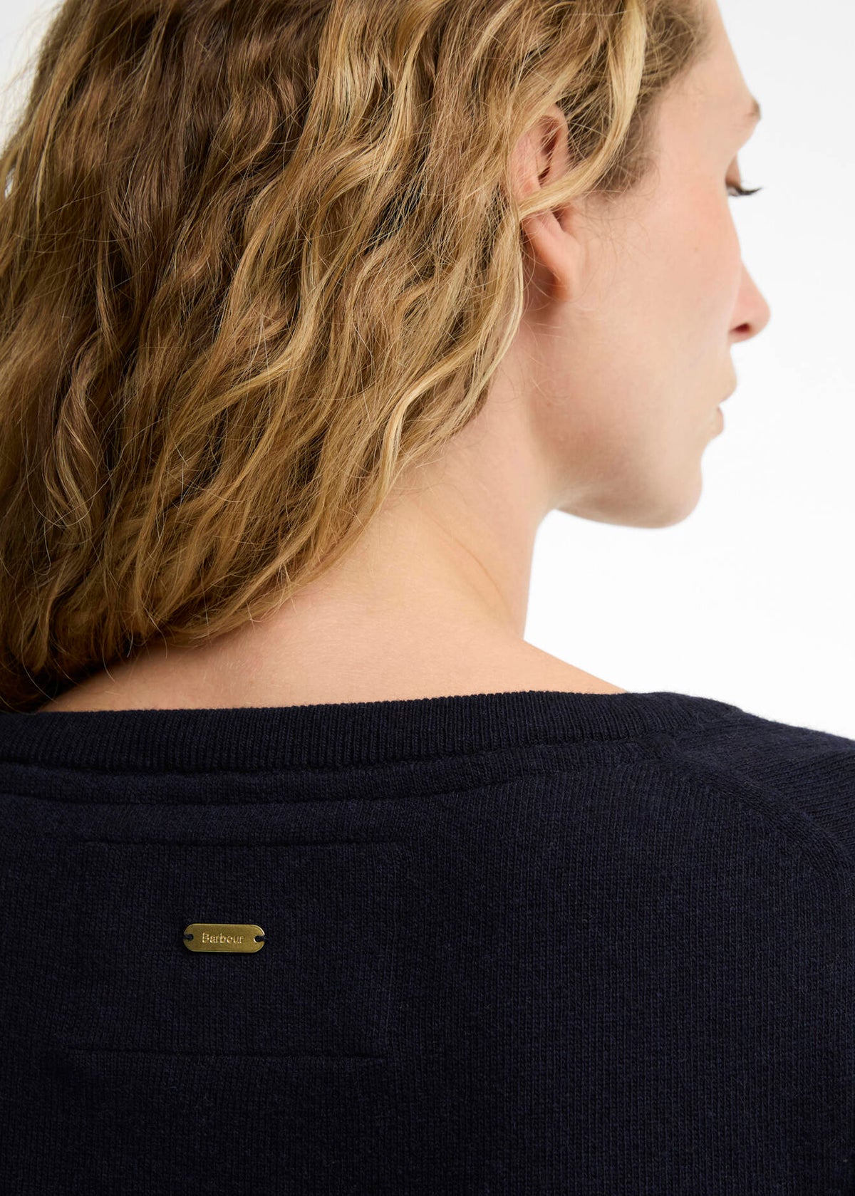 Barbour Pendle Crew Navy Birchwood Tartan