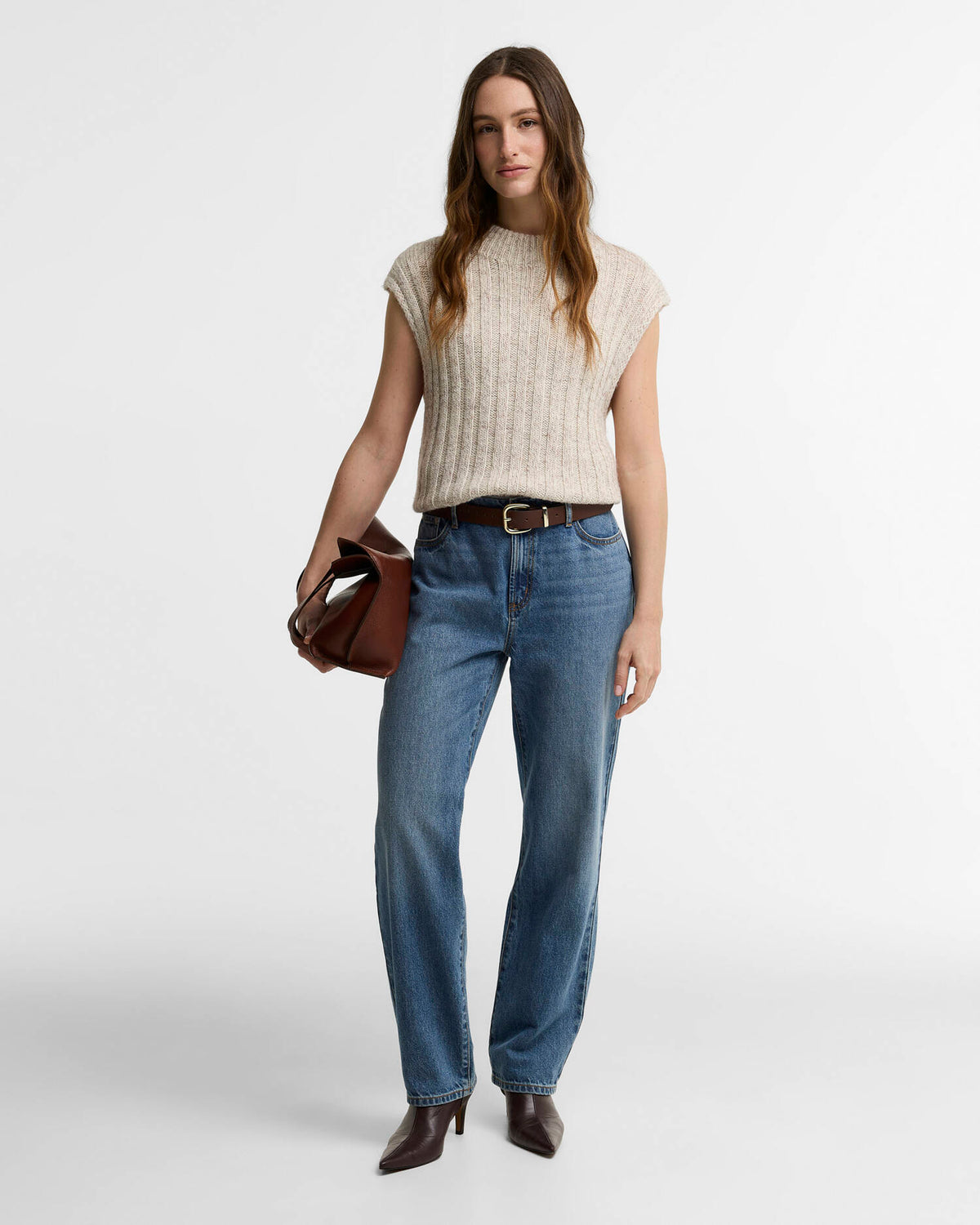 Barbour Anastasia Knitted Vest Cloud Multi