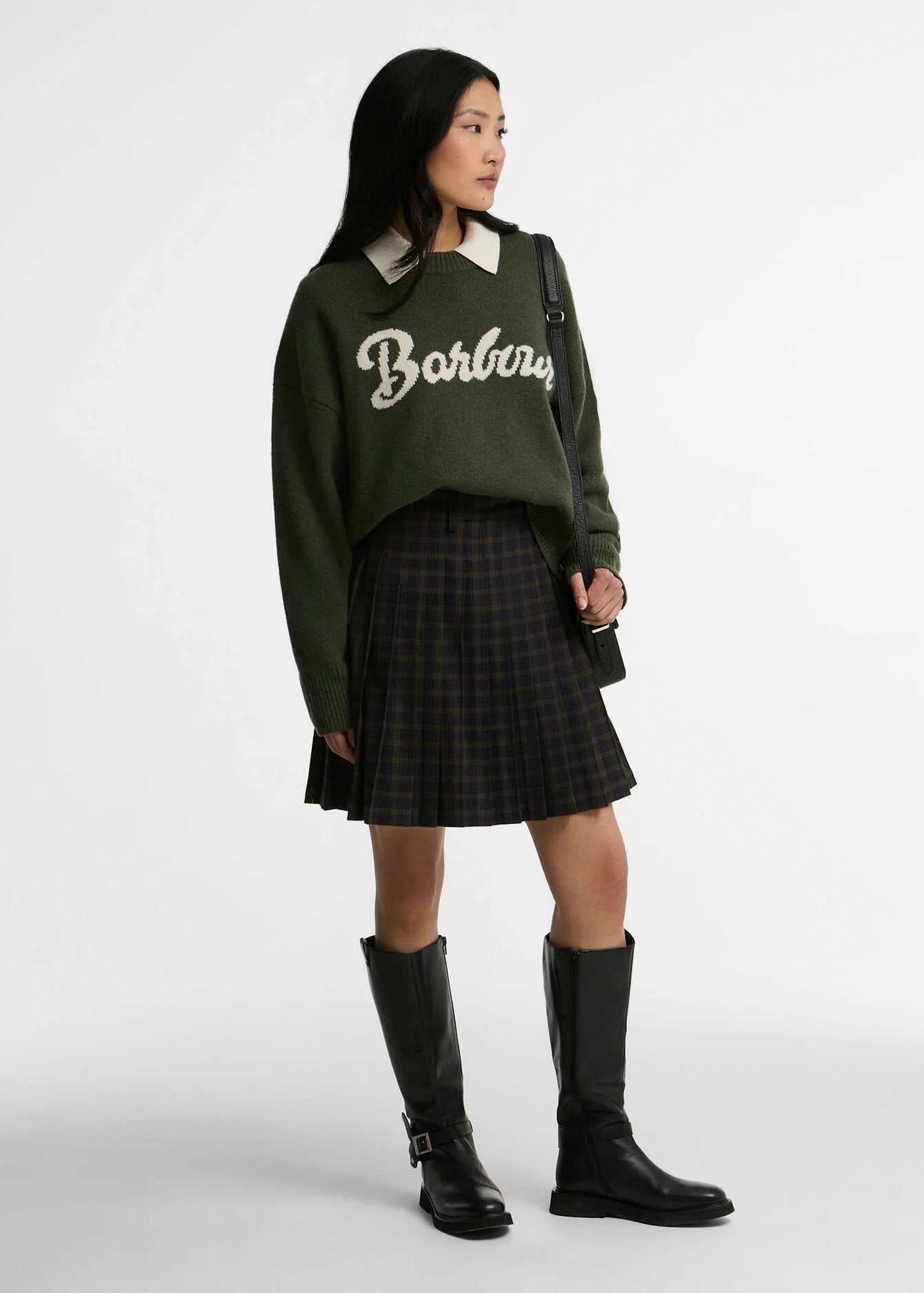 Barbour IvyBridge Knitted Jumper Olive