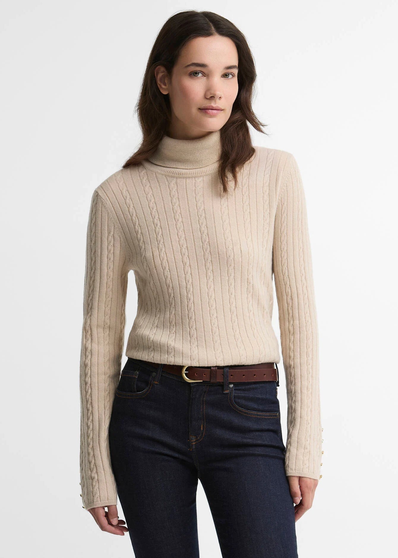 Barbour Georgette Knitted Jumper Birch