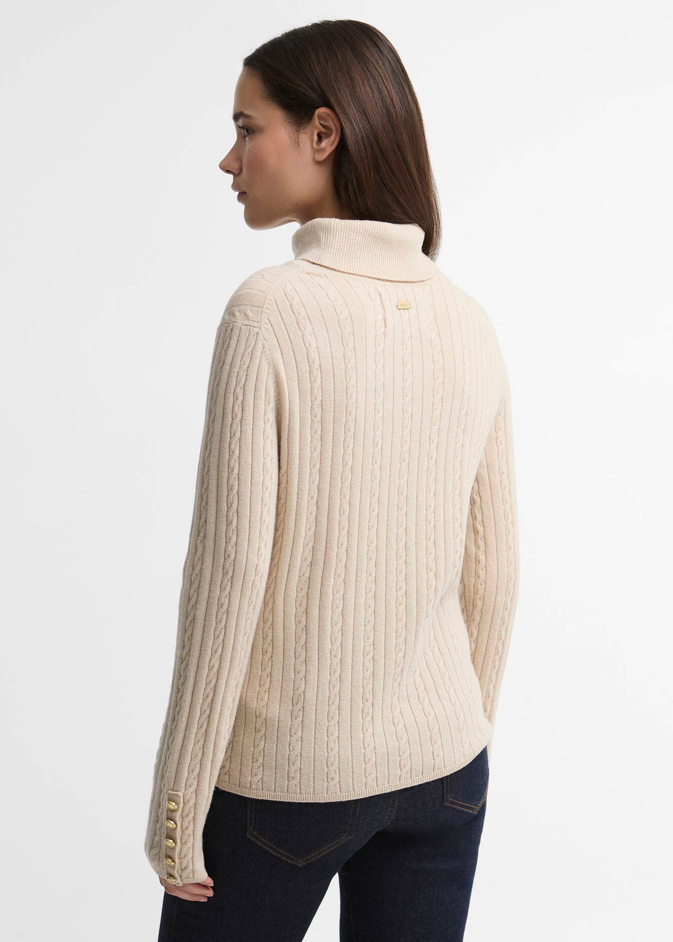 Barbour Georgette Knitted Jumper Birch