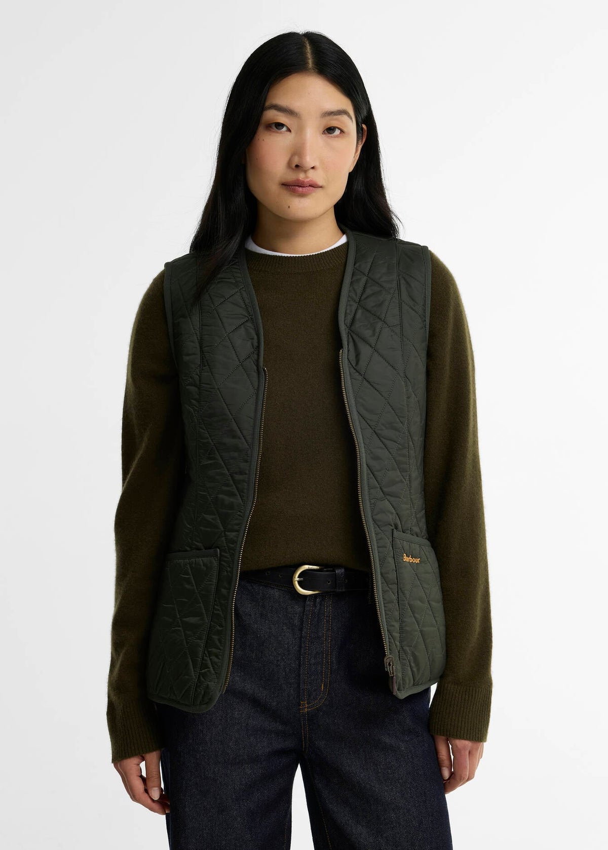 Barbour Fleece Betty Liner Olive