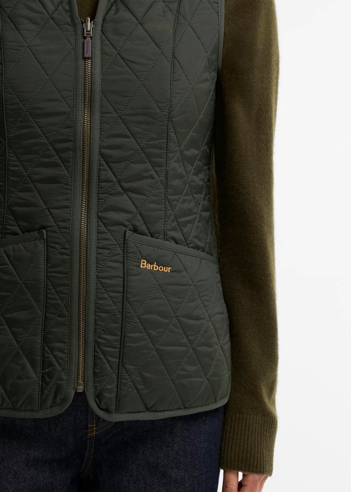 Barbour Fleece Betty Liner Olive