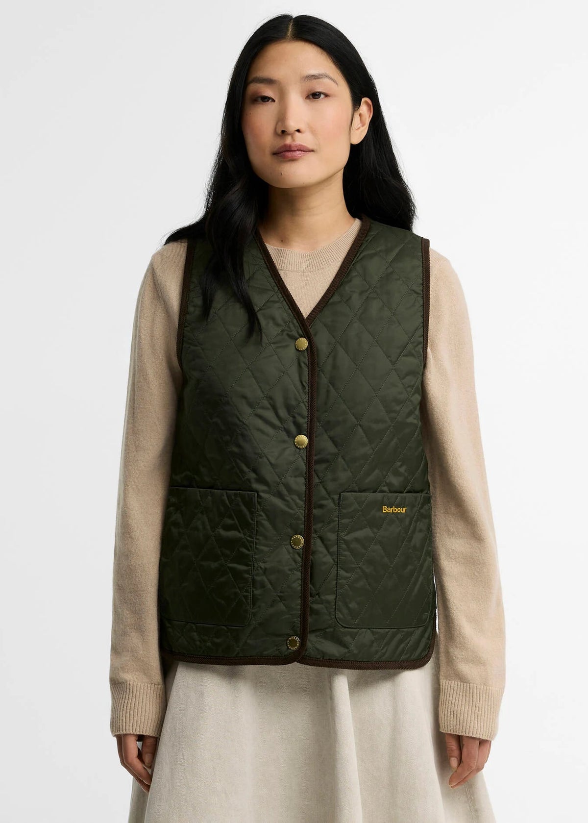 Barbour Tartan Reimagned Icons Liner Olive