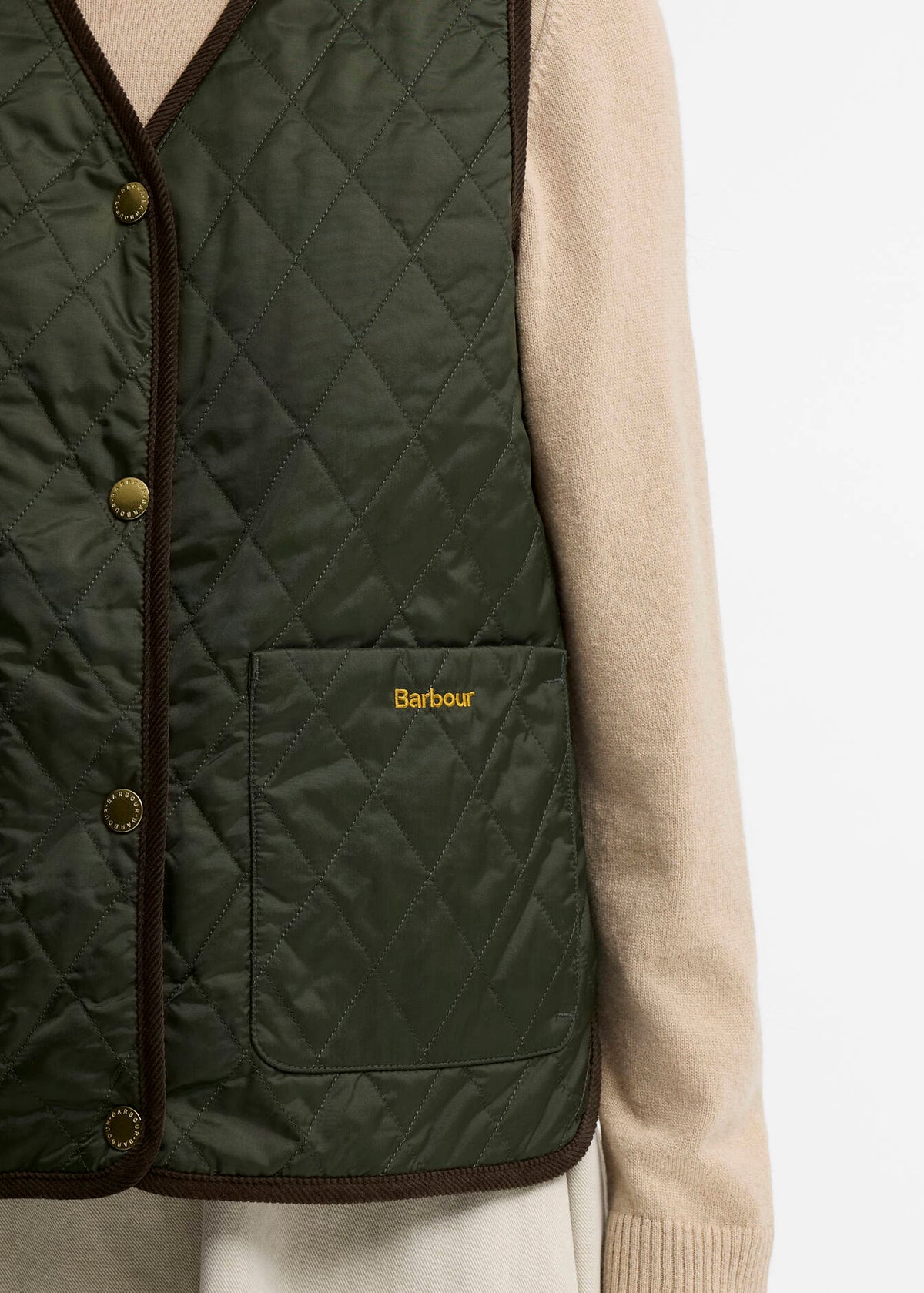 Barbour Tartan Reimagned Icons Liner Olive
