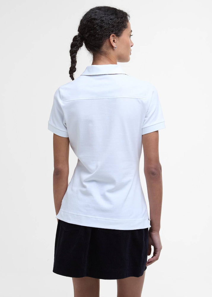 Barbour Portsdown top White