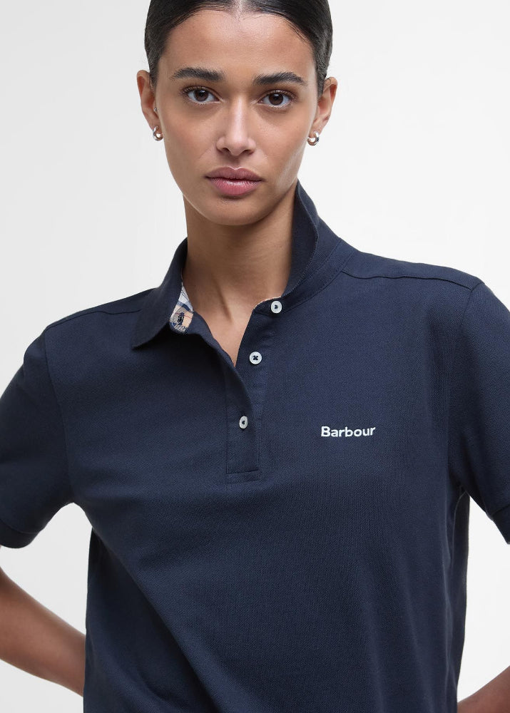 Barbour Bowford Polo Top Navy