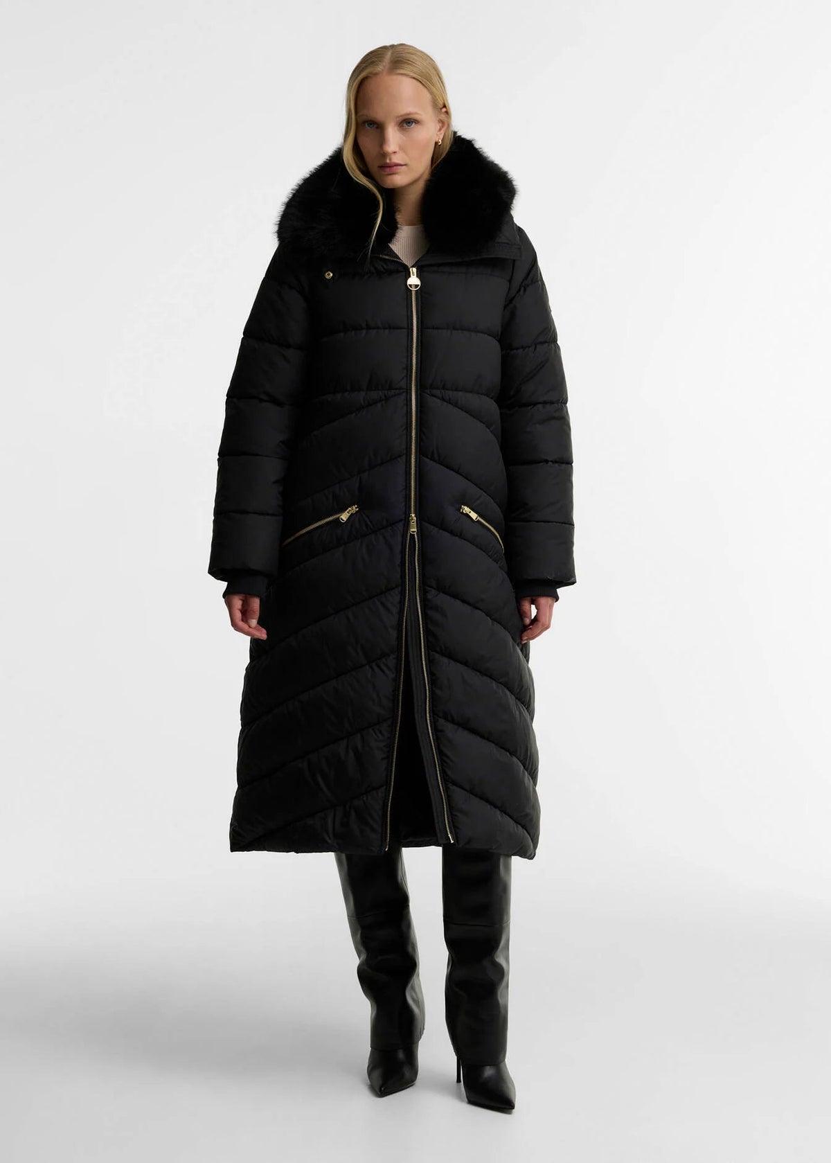 B.intl Longline Cyrus Black