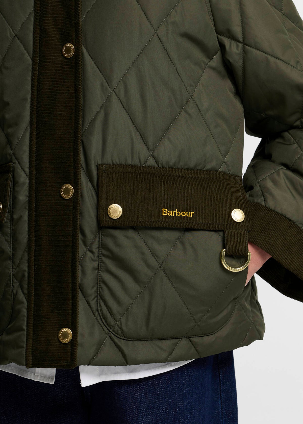 Barbour Kilnwick Quilt Olive