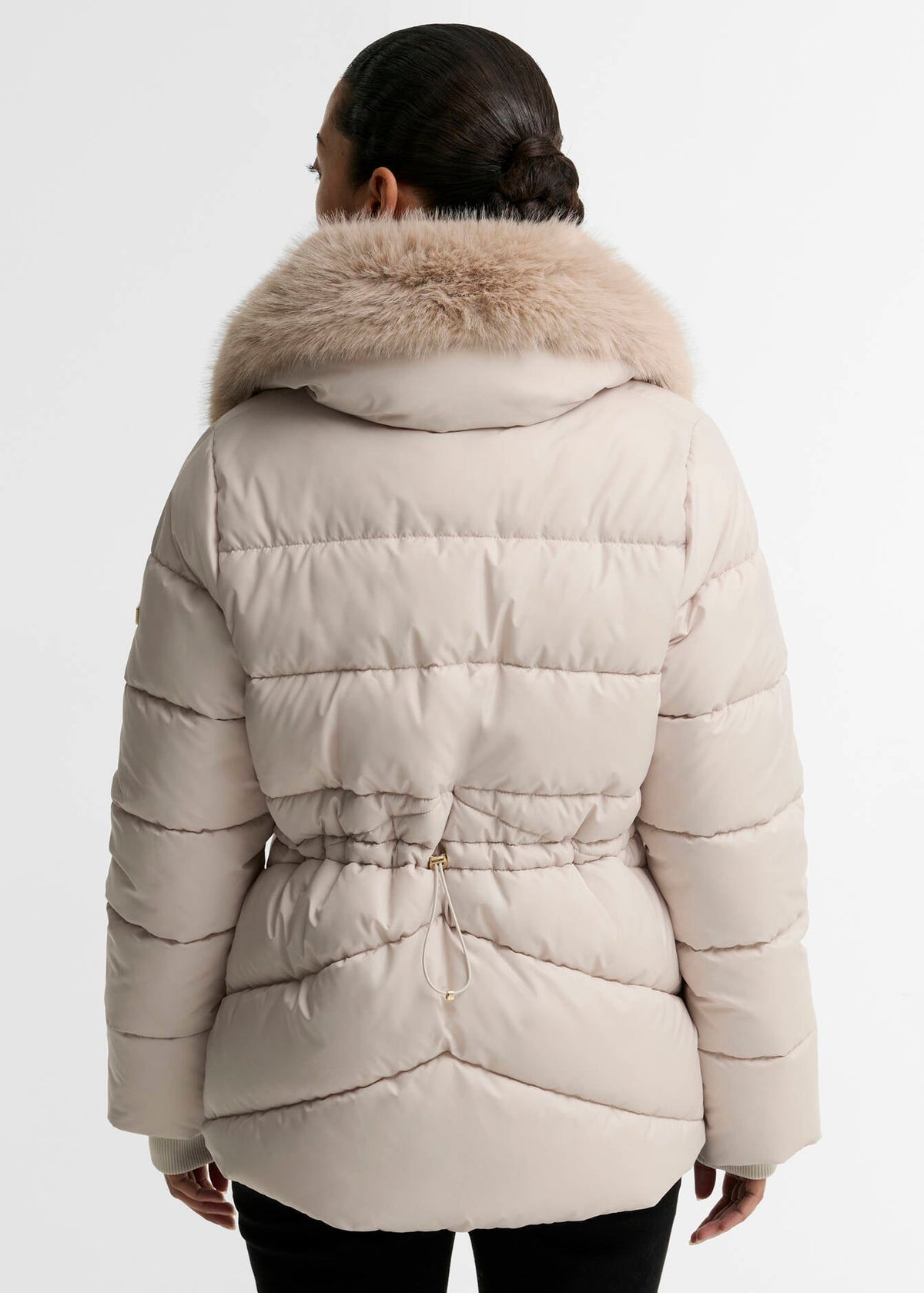 Barbour International Cyrus Puffer Jacket Cream