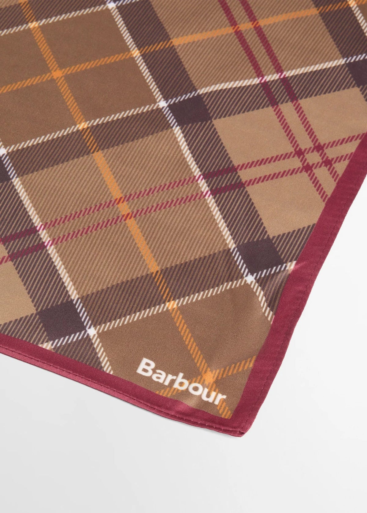 Barbour Kinsale Tartan Head Scarf Muted Tartan