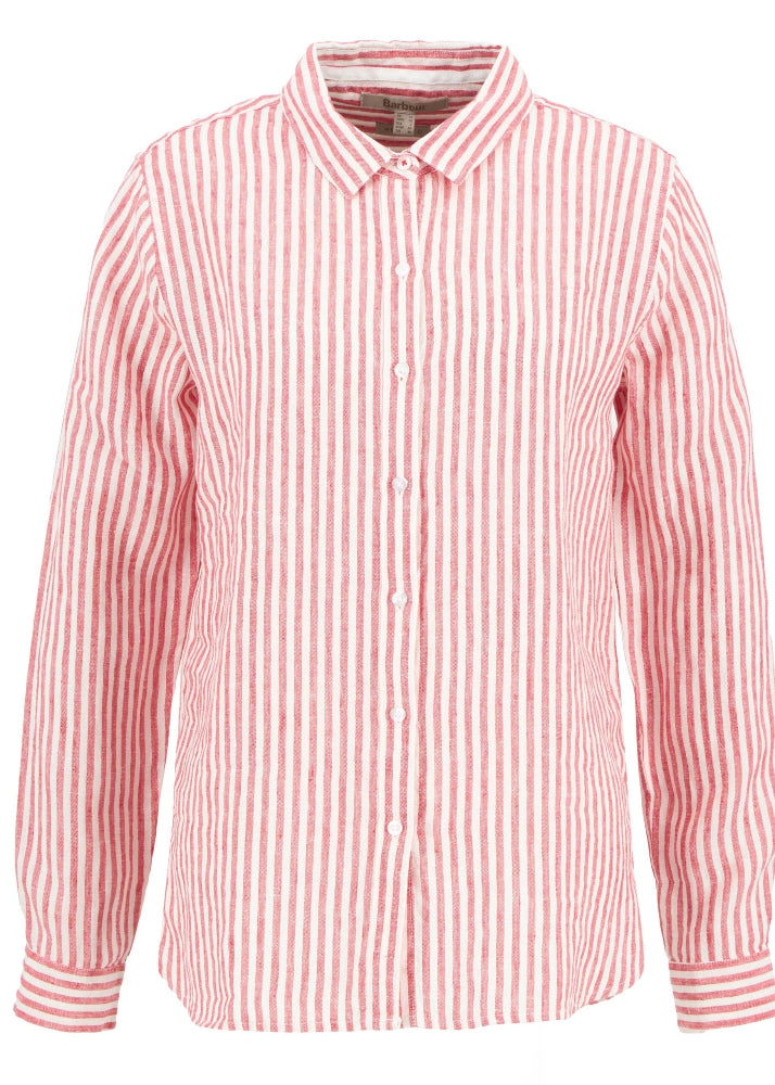 Barbour Marine Shirt Poppy Red Shirt