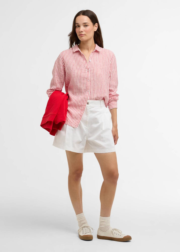 Barbour Marine Shirt Poppy Red Shirt
