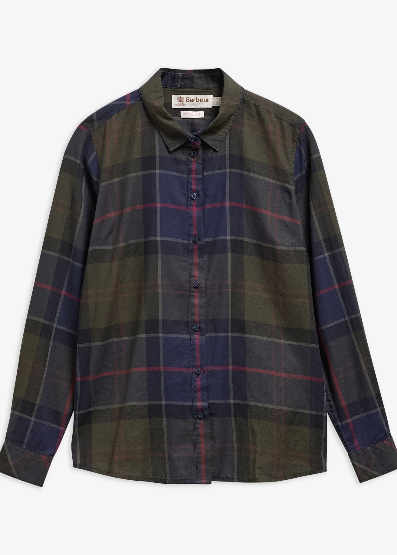 Barbour Bredon Check Shirt Shadow Classic Tartan