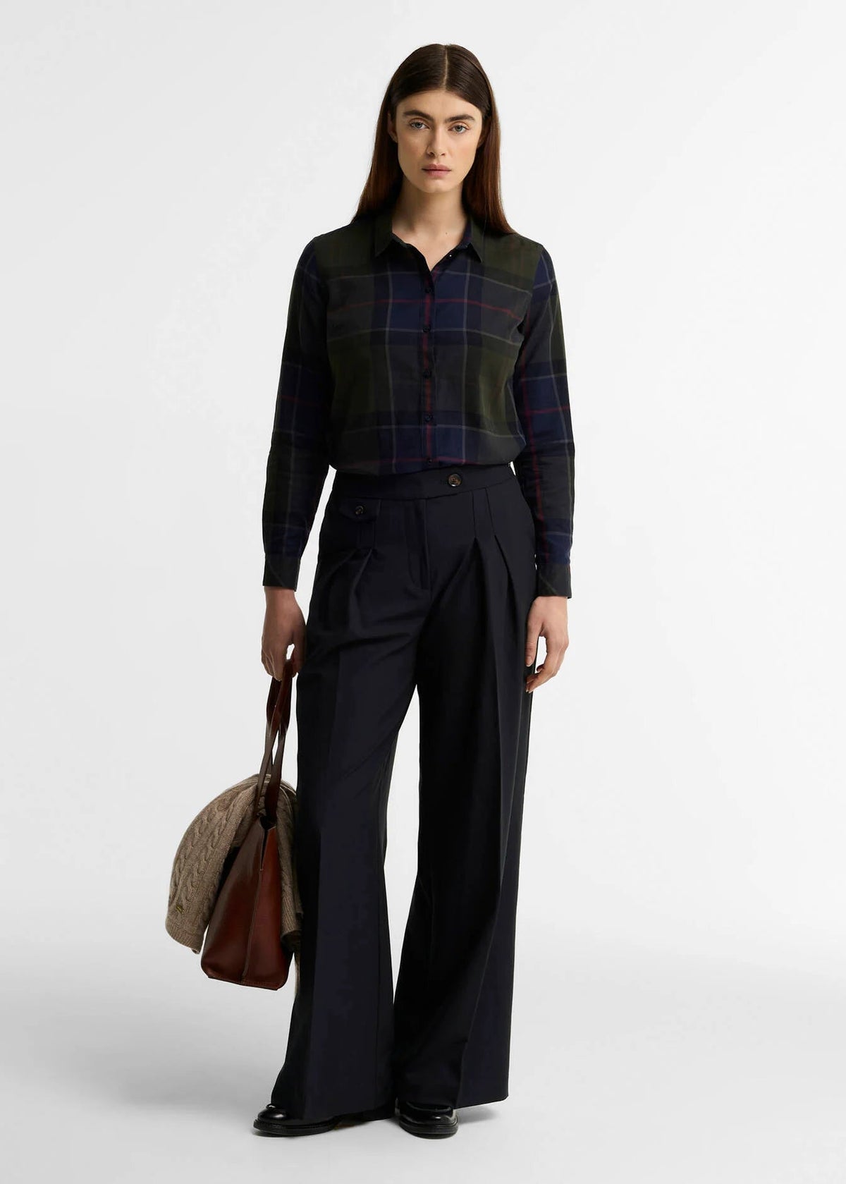 Barbour Bredon Check Shirt Shadow Classic Tartan