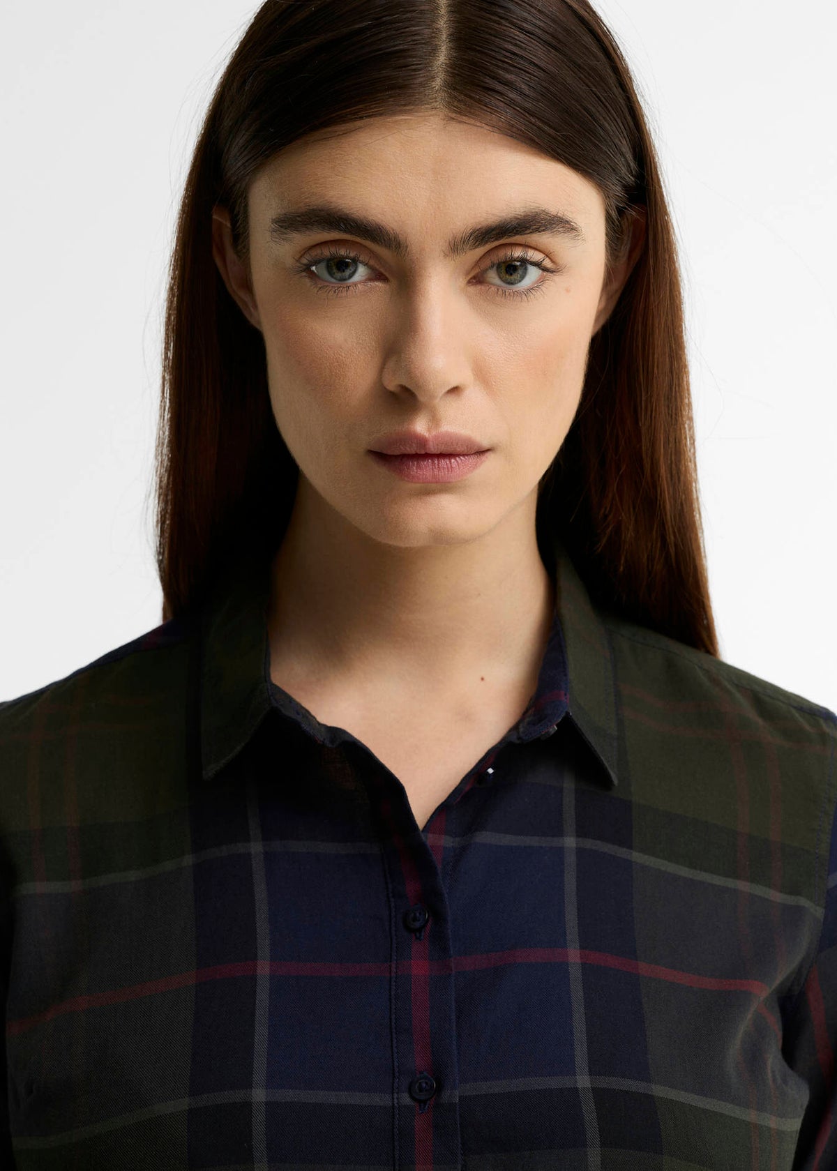 Barbour Bredon Check Shirt Shadow Classic Tartan