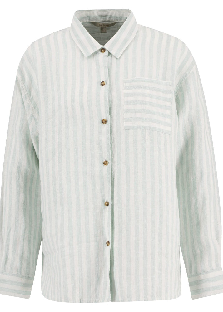 Barbour Annie Shirt Spearmint Stripe