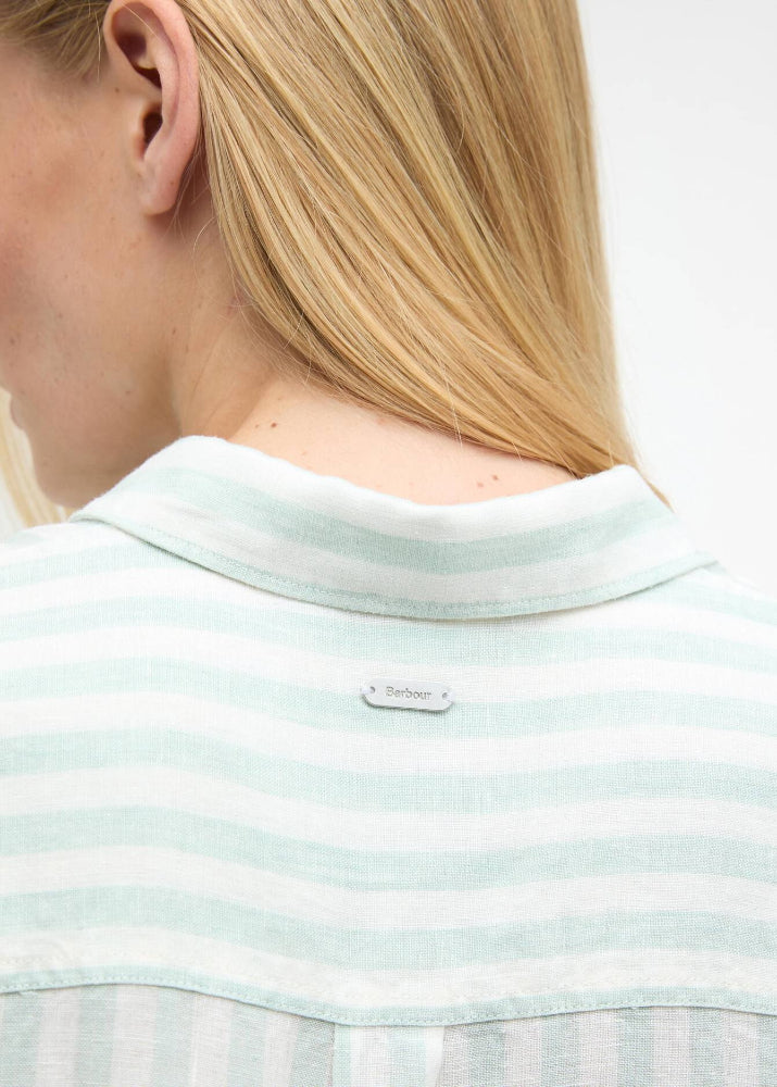 Barbour Annie Shirt Spearmint Stripe