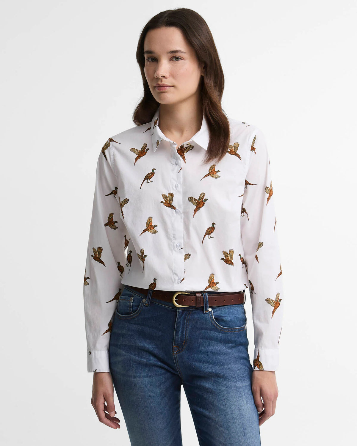 Barbour Brambles Shirt Multi Bird