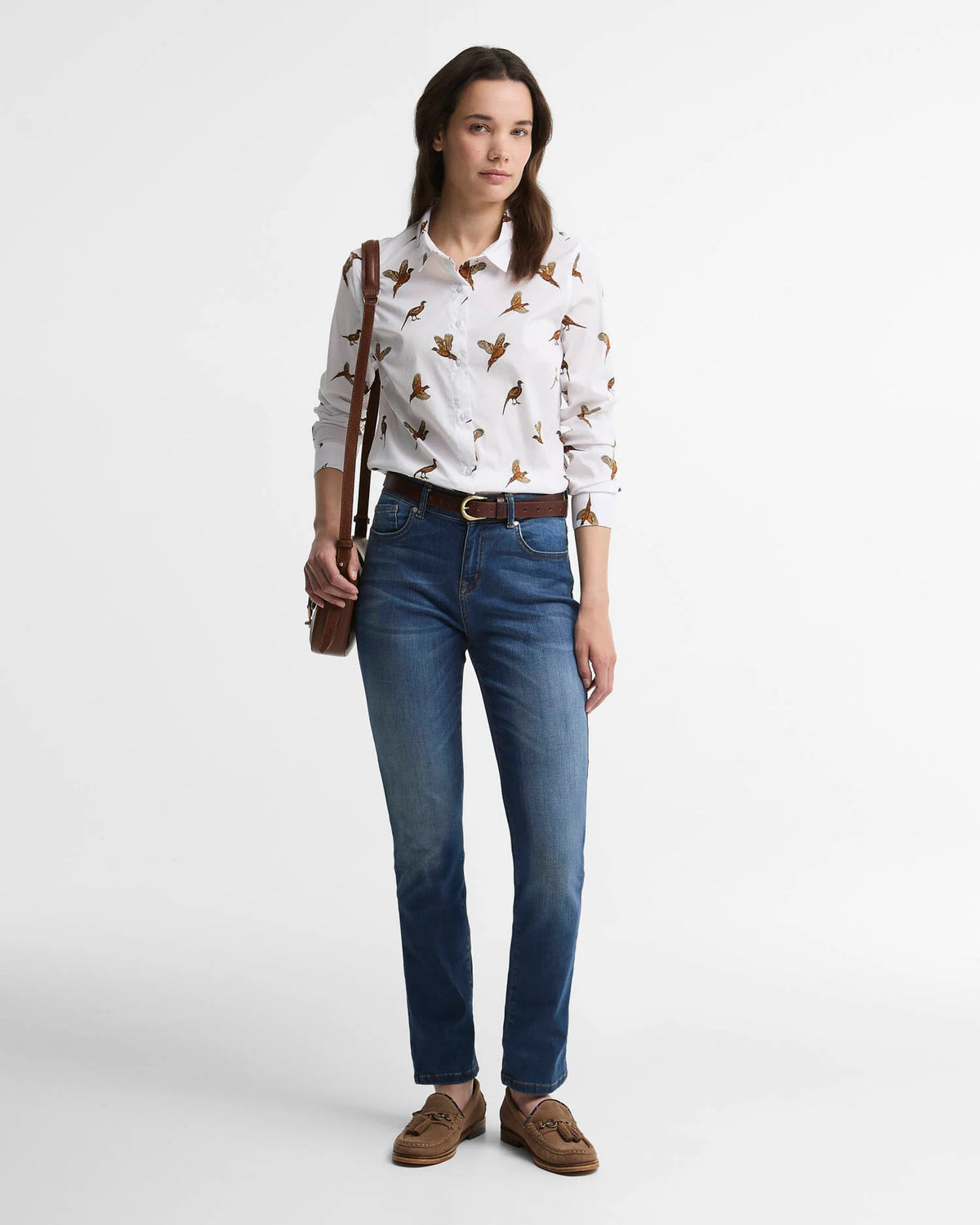 Barbour Brambles Shirt Multi Bird