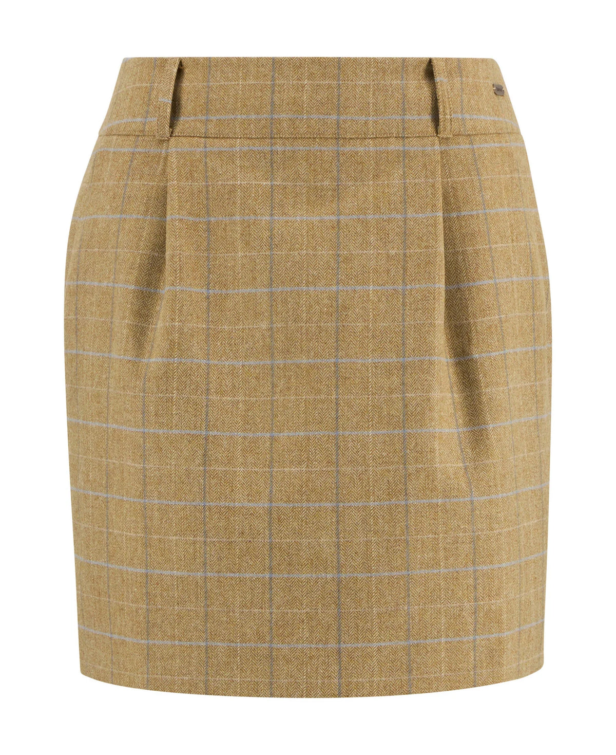 Barbour Petunia Mini Skirt Soft Blue Tweed