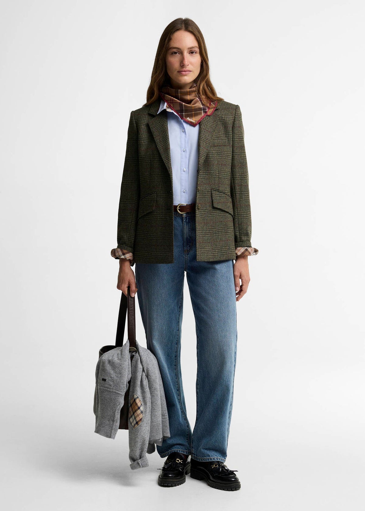 Barbour Browning Tailored Jacket Olive
