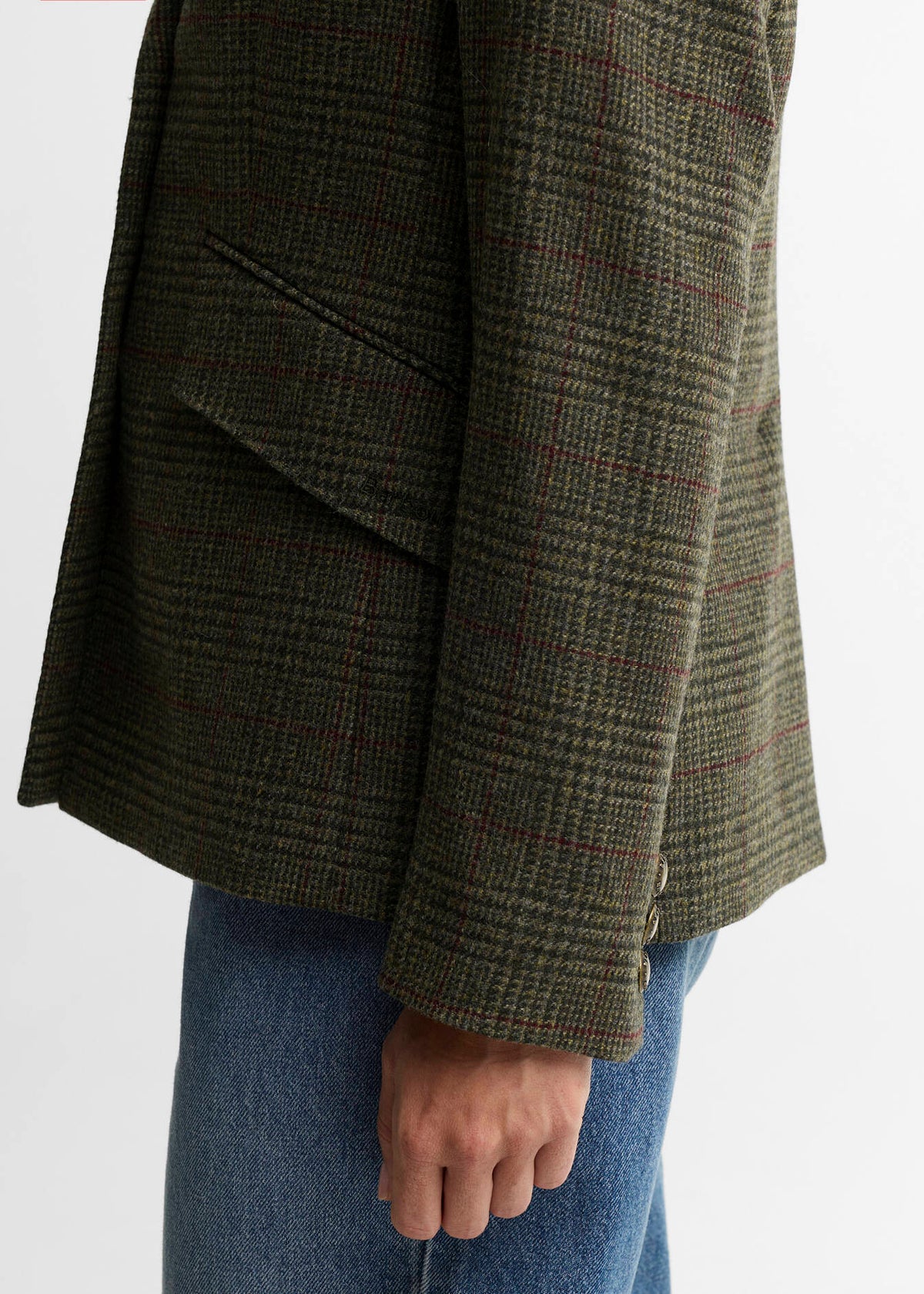 Barbour Browning Tailored Jacket Olive