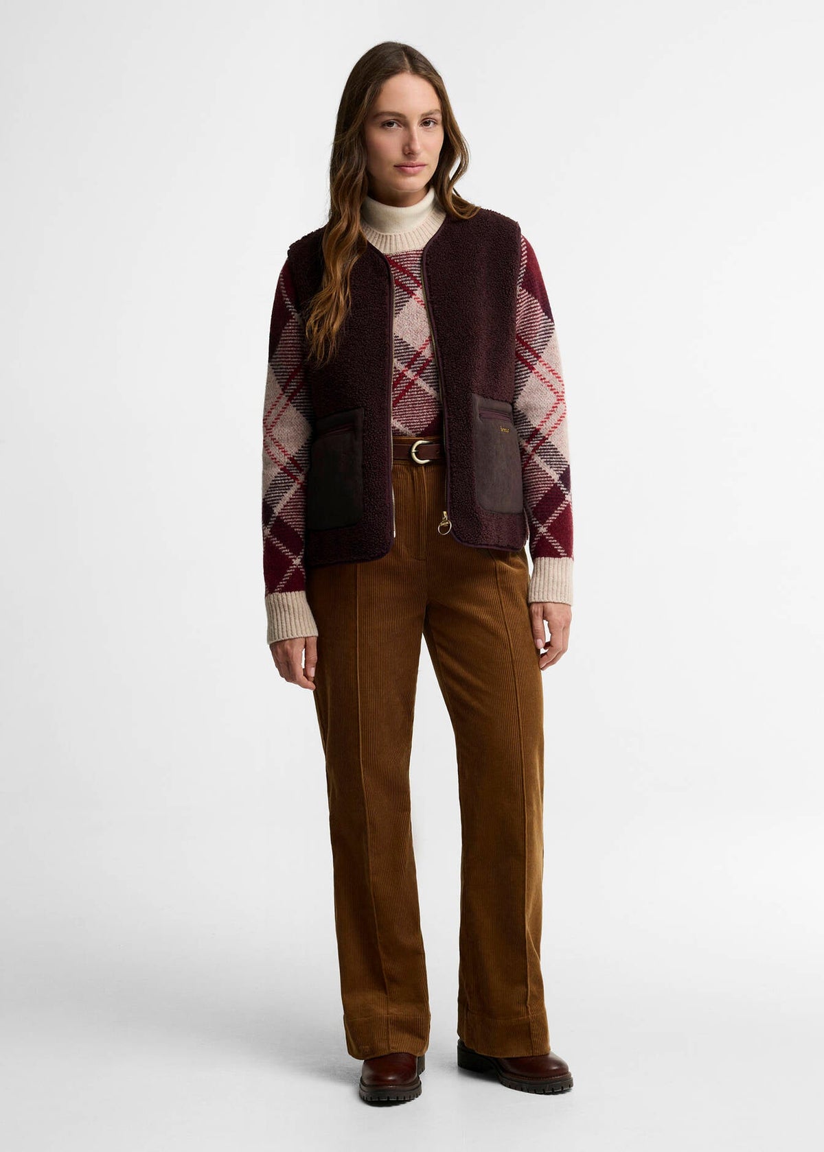 Barbour Emmy Trousers Tan