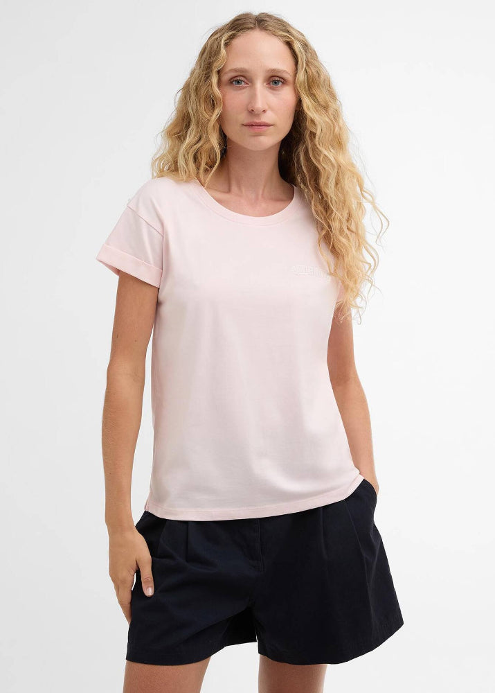 Barbour Bede T-Shirt Pink