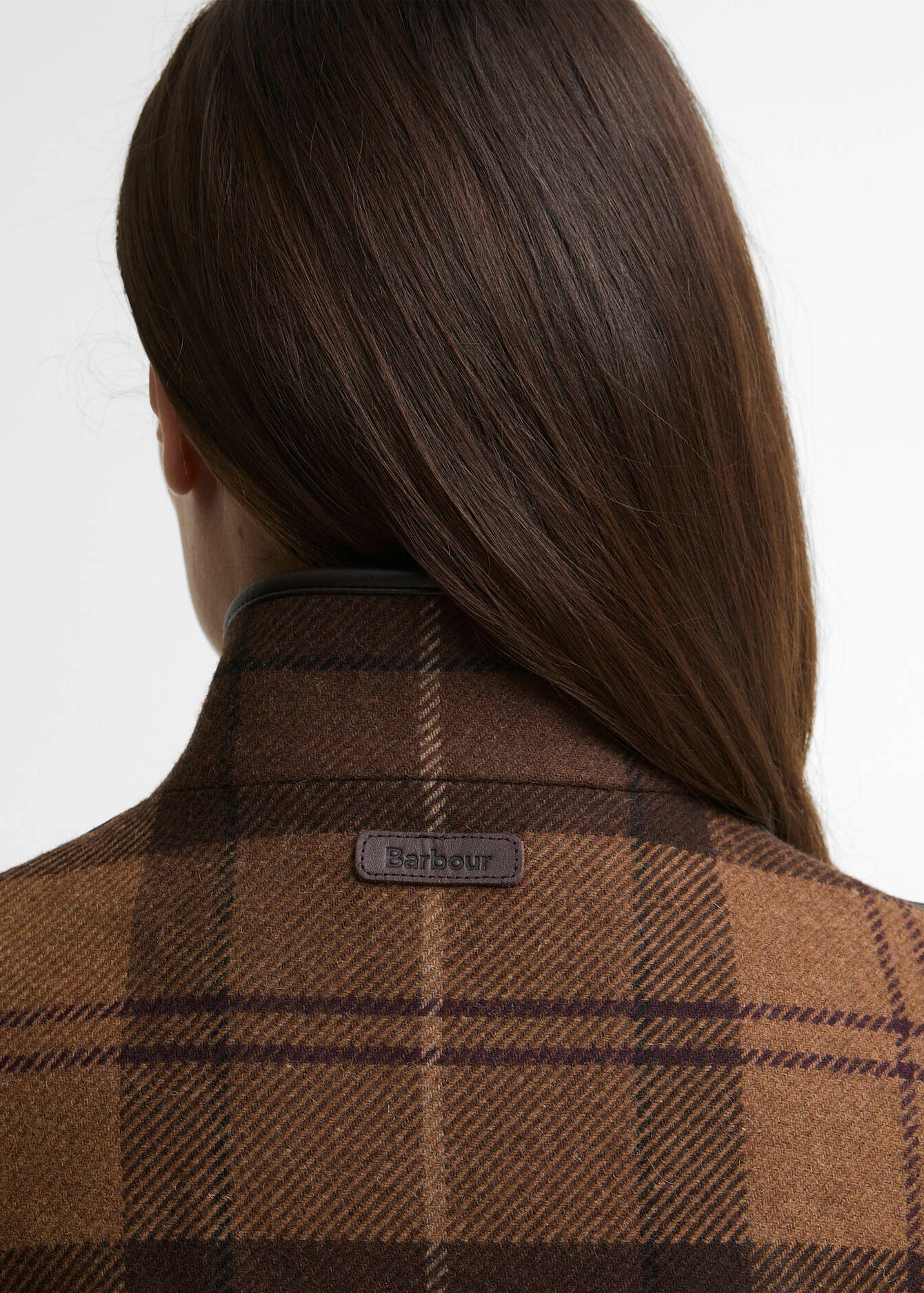 Barbour Clemency Wool Brown