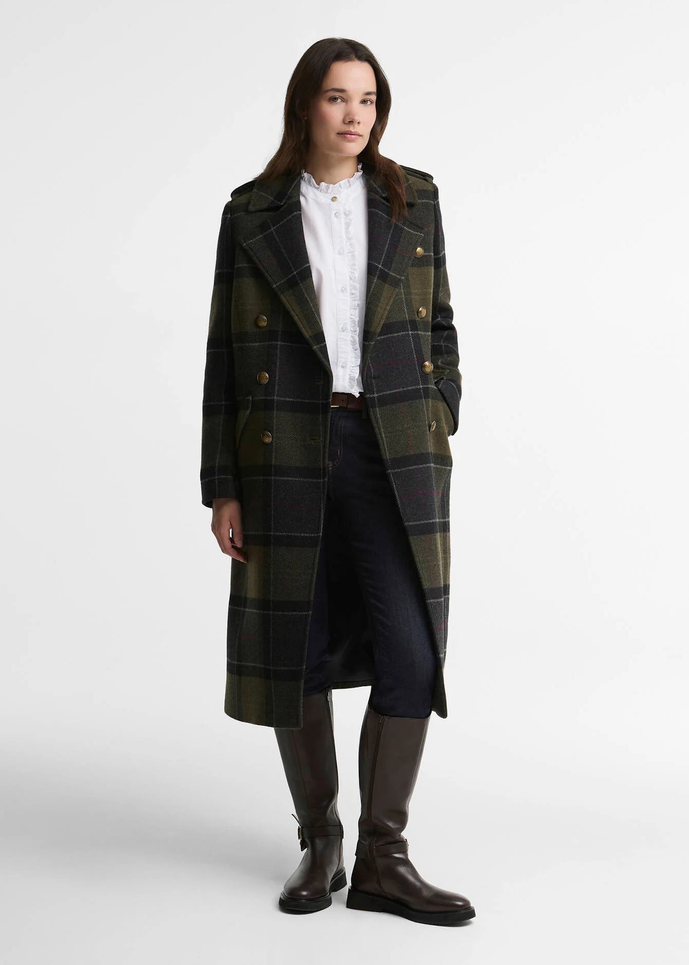 Barbour Cottesmore Wool Navy