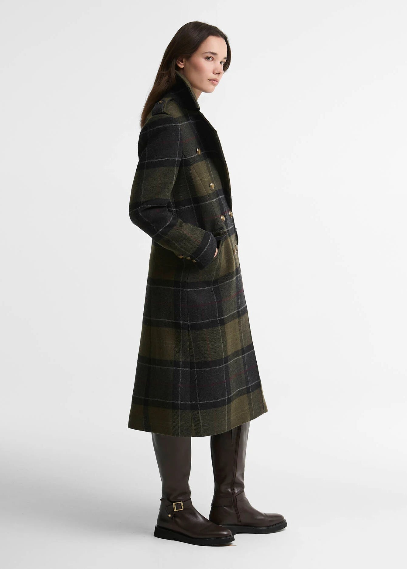 Barbour Cottesmore Wool Navy