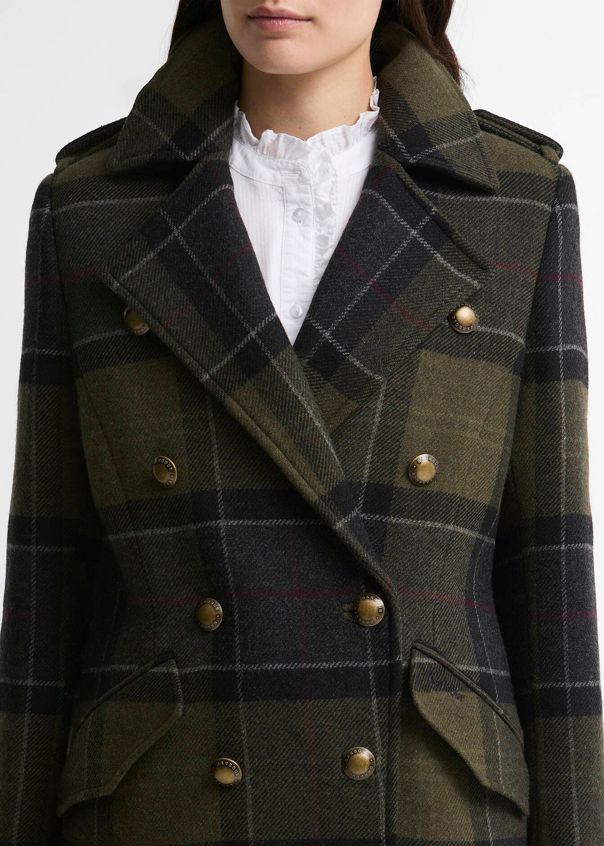 Barbour Cottesmore Wool Navy