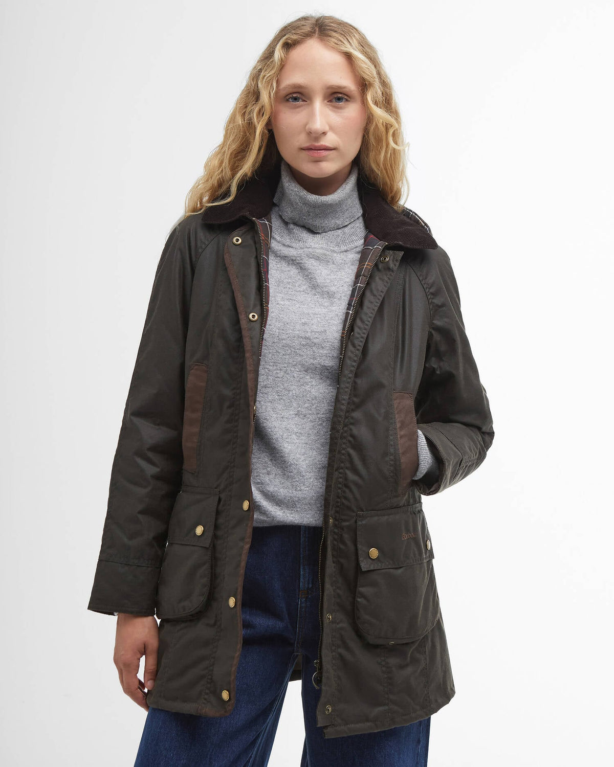 Barbour Bower Wax Jacket Olive