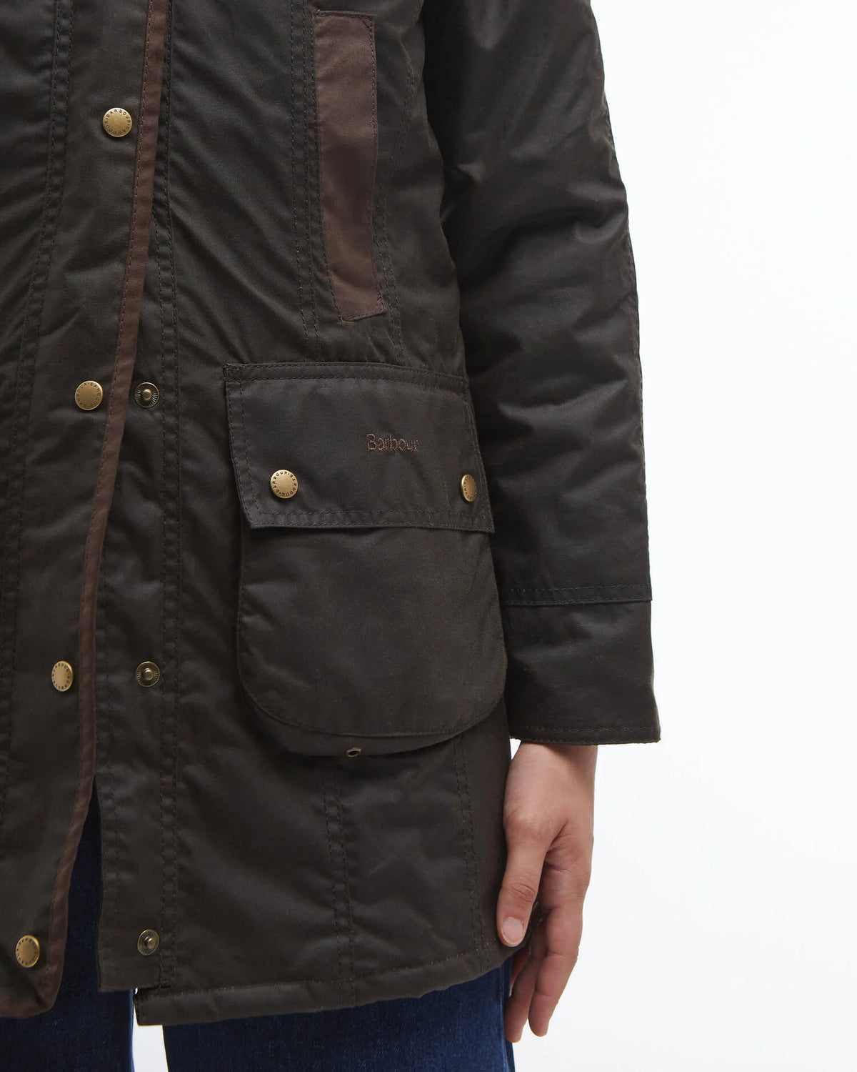 Barbour Bower Wax Jacket Olive