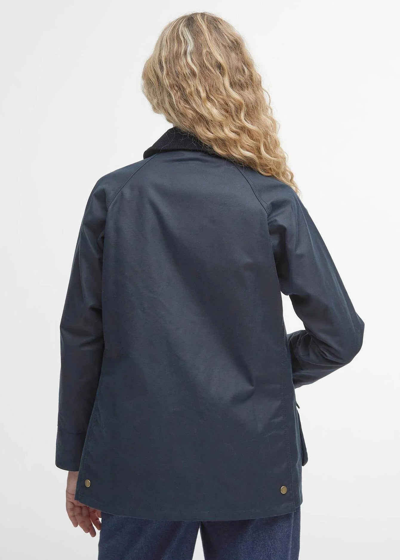 Barbour Acorn Wax Jacket Navy