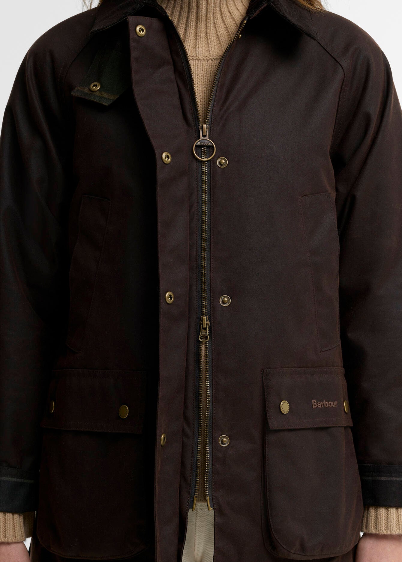 Barbour Acorn Wax Jacket Rustic