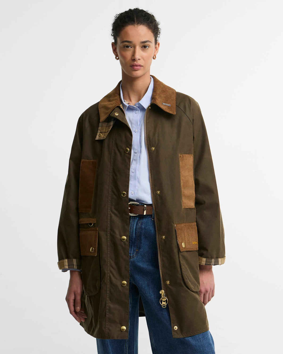 Barbour Icons Modern Beaufort Wax Jacket Beech/Bir