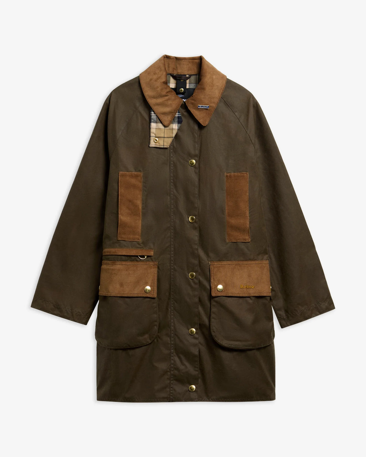 Barbour Icons Modern Beaufort Wax Jacket Beech/Bir
