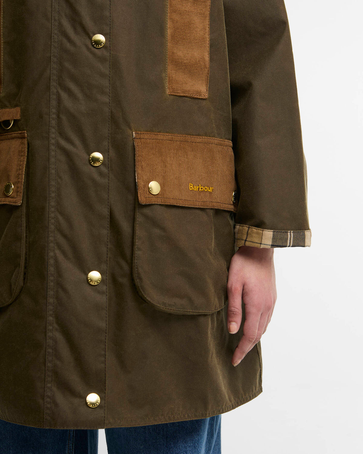 Barbour Icons Modern Beaufort Wax Jacket Beech/Bir