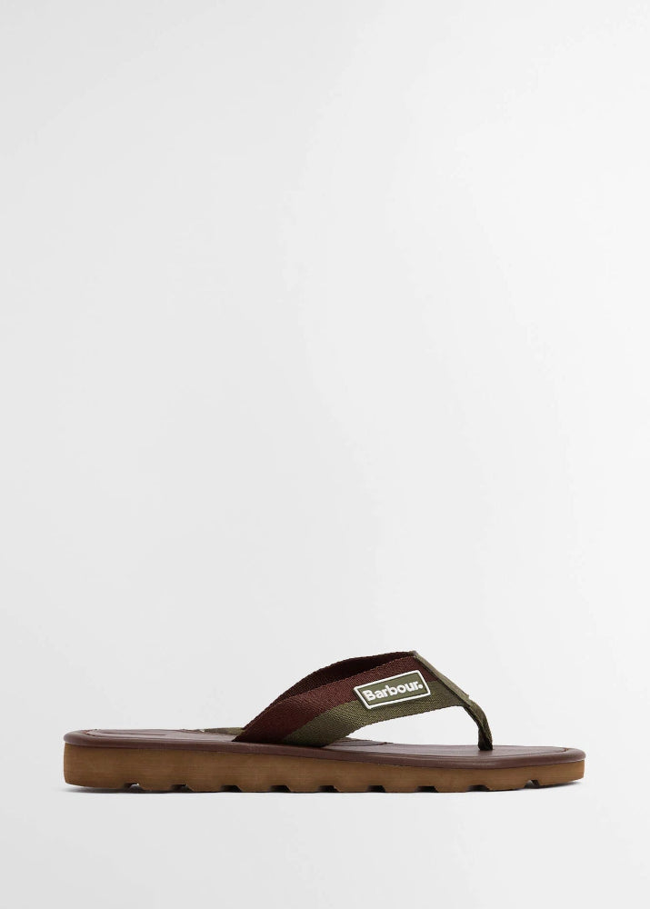 Barbour Harker Sandal Choc/Olive