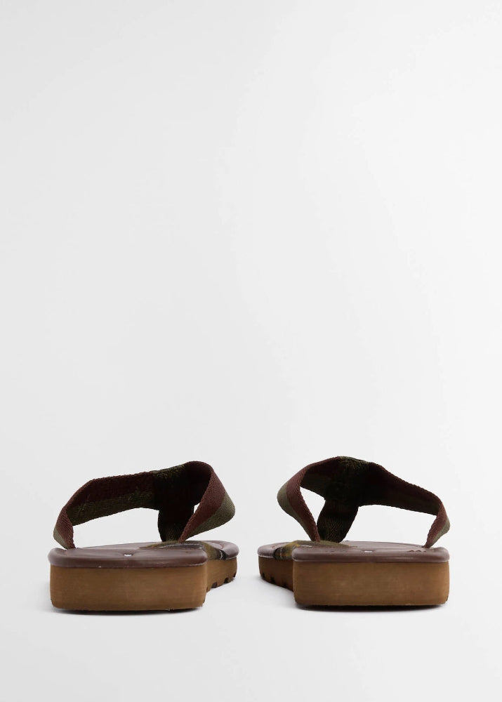 Barbour Harker Sandal Choc/Olive