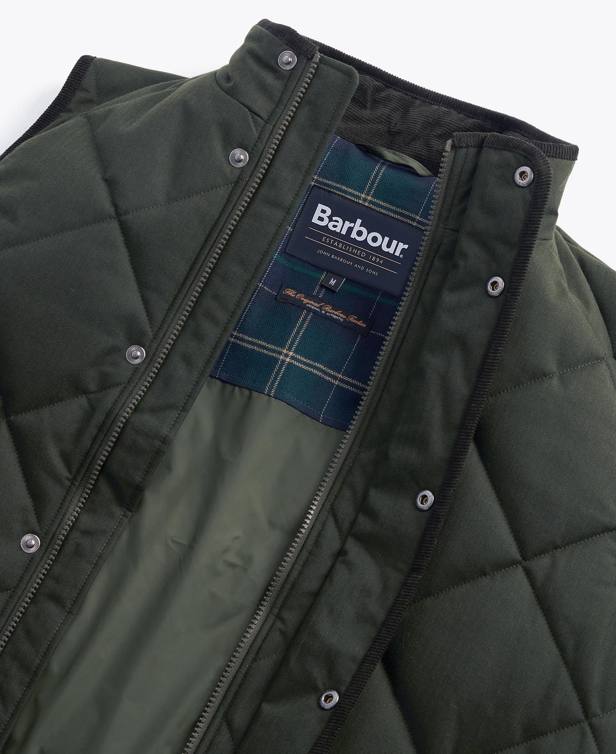 Barbour Holburn Qulted Gilet Sage