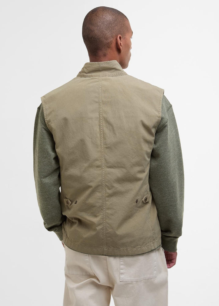 Barbour Casual Corbridge Gilet Bleached Olive