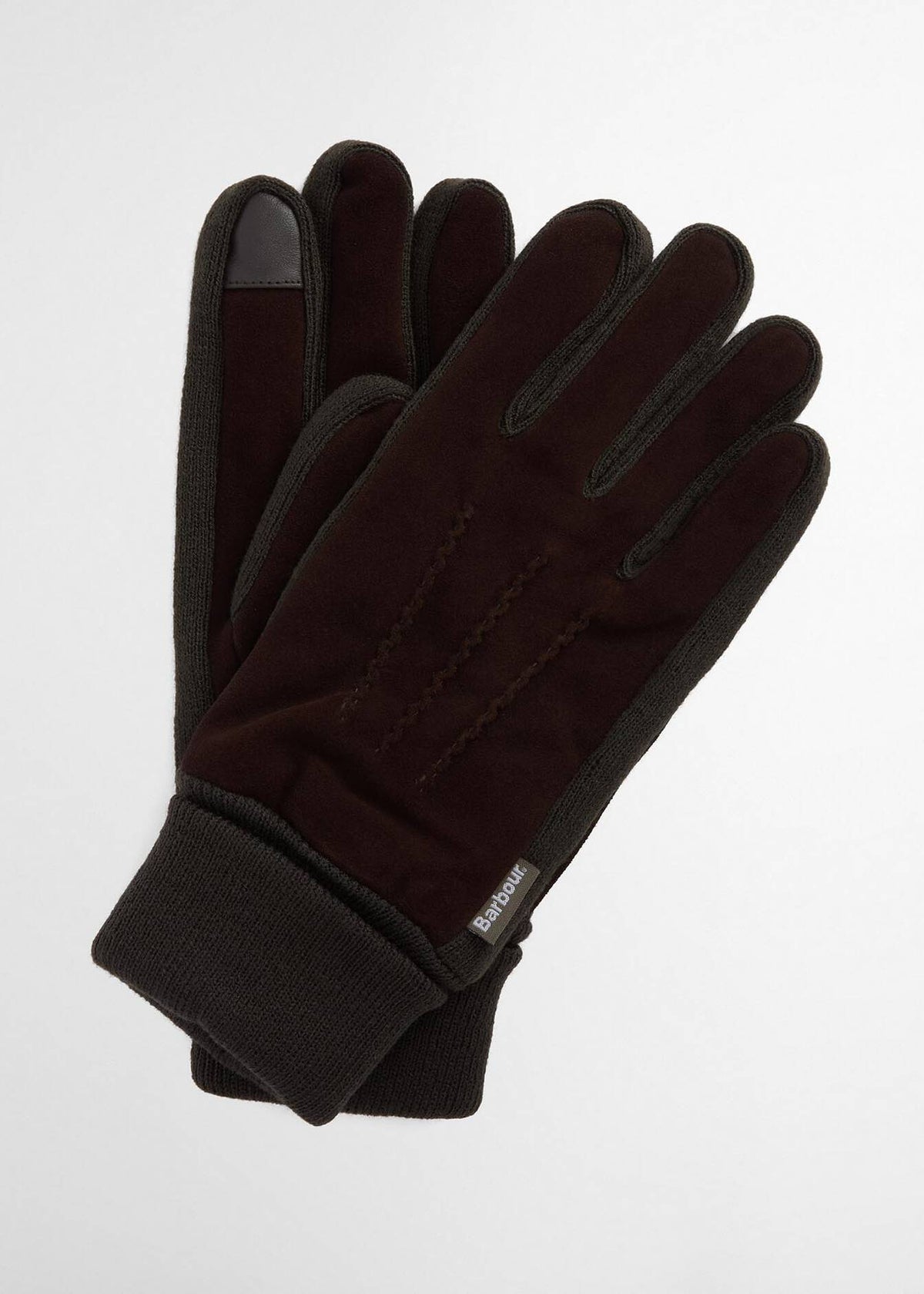 Barbour Magnus Glove Brown/Olive