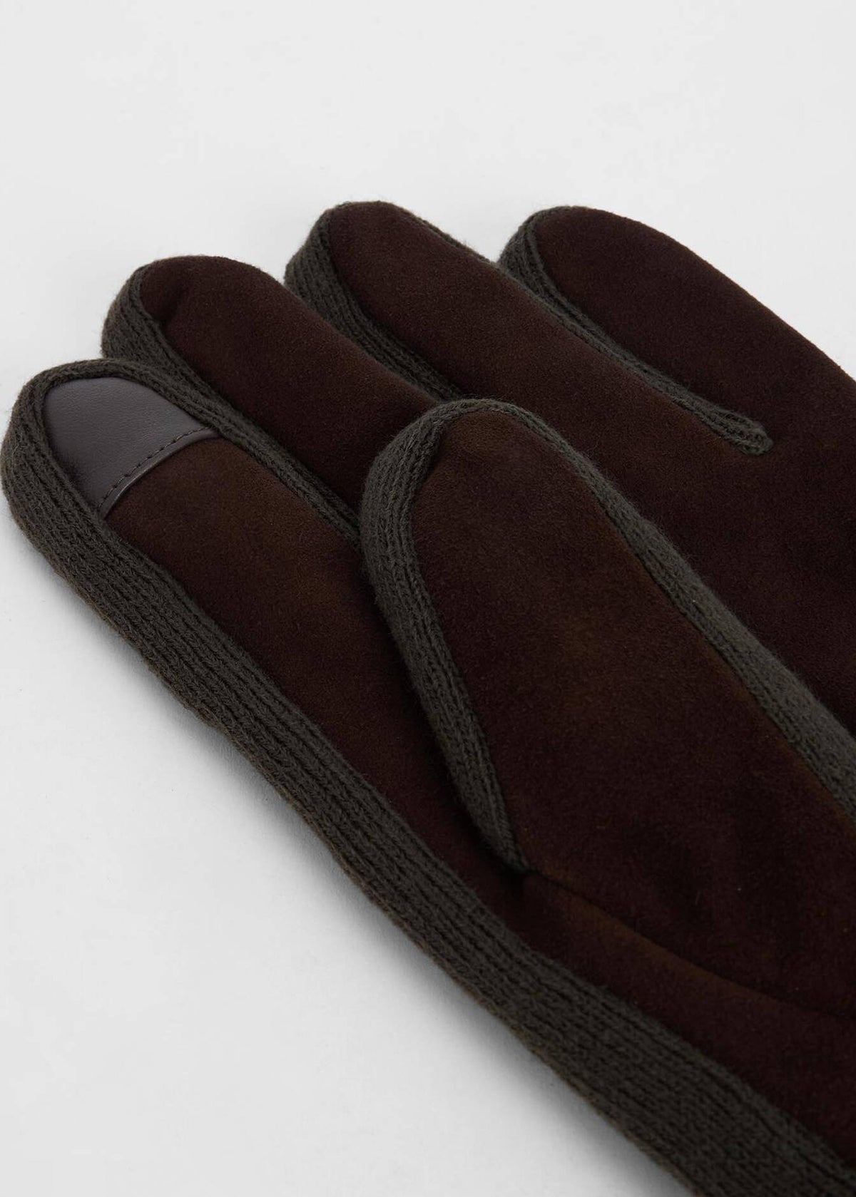 Barbour Magnus Glove Brown/Olive