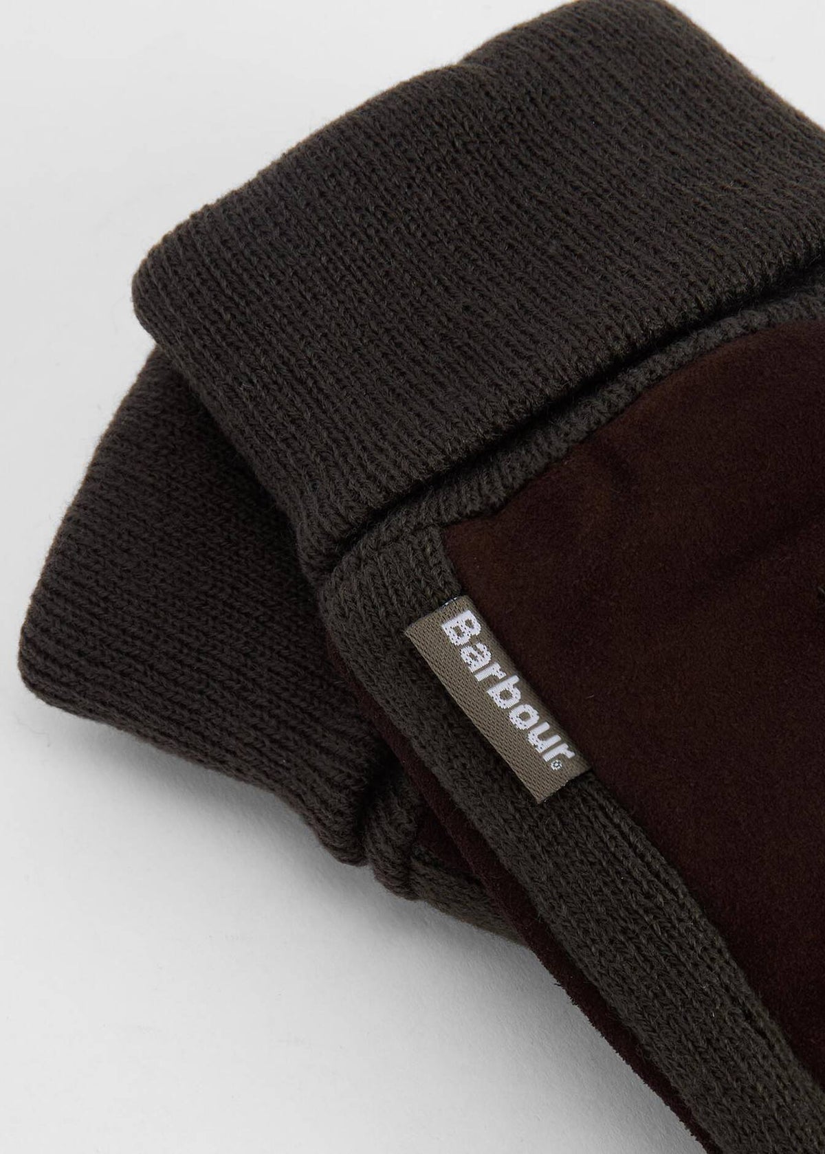 Barbour Magnus Glove Brown/Olive