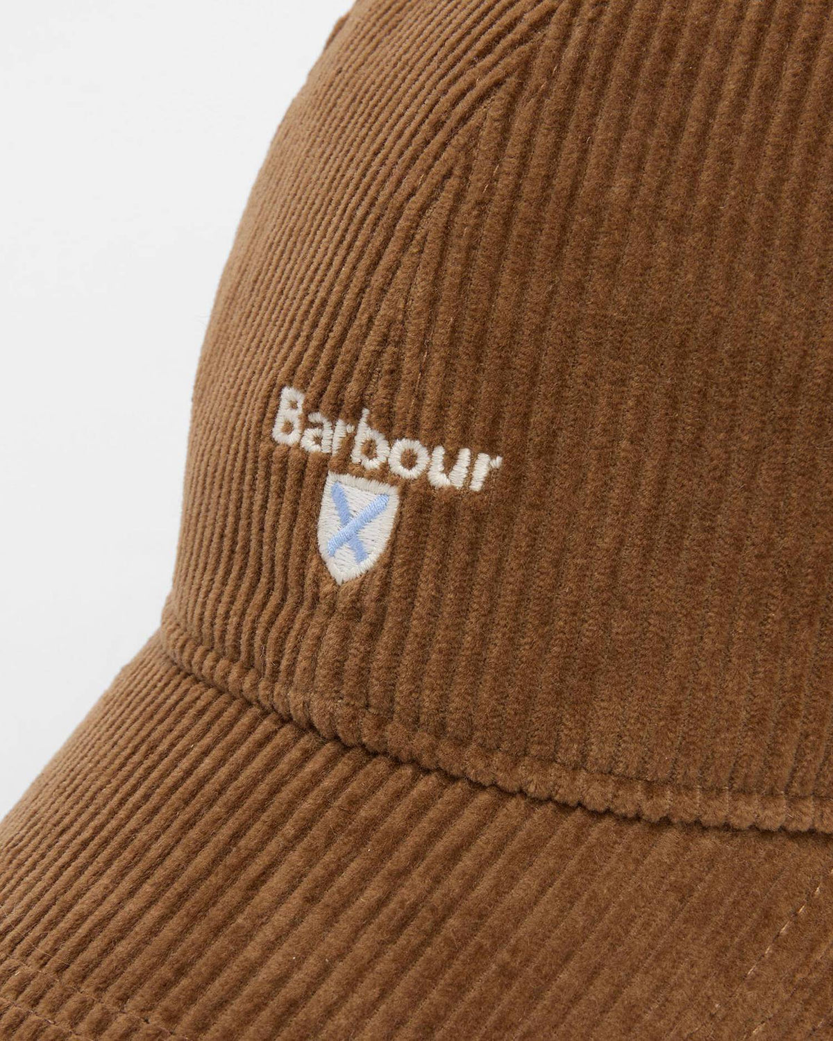 Barbour Preston Cord Cap Brown