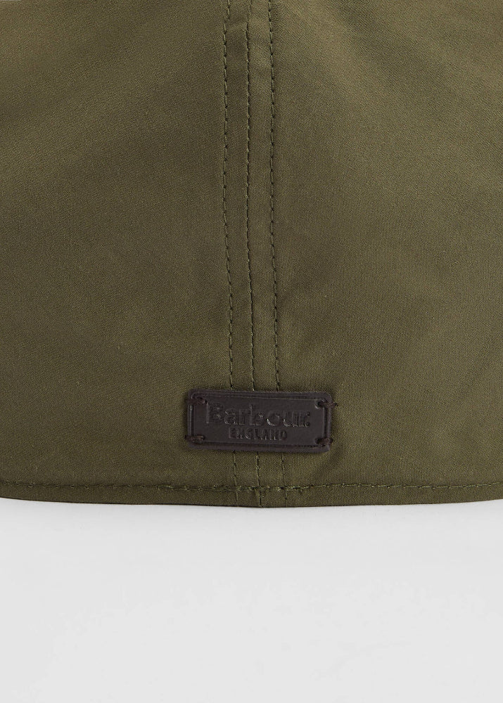 Barbour Transpor Flat Cap Dusky Green